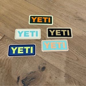 Yeti Stickers - Set of 5